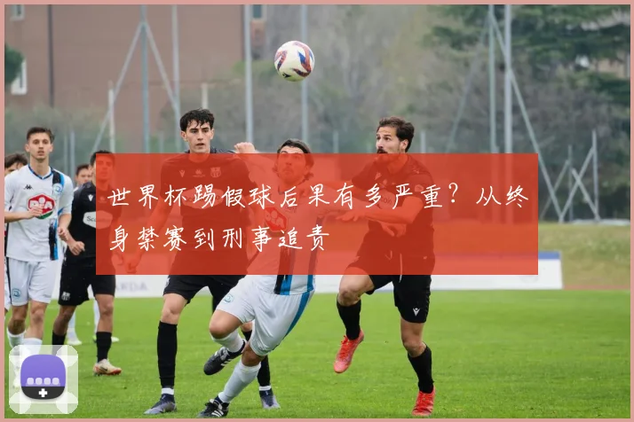 世界杯踢假球后果有多严重？从终身禁赛到刑事追责